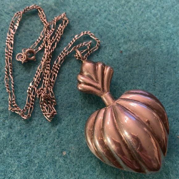 Sterling silver vintage necklace